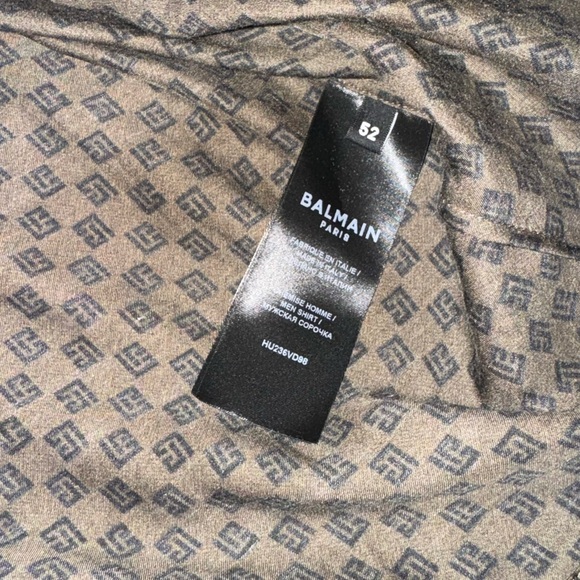 Balmain Patterned Shirt - Picture 4 of 8